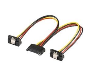 goobay "Adaptateur d''alimentation SATA - 2x SATA, Câble en Y"