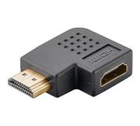 Goobay Adaptateur HDMI coudé 65750 – 270° contacts dorés – 8K@60Hz, 4K@120Hz, eARC, HDR, 48 Gbits