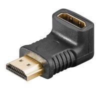 Goobay Adaptateur HDMI¿ Coudé 270° Vertical, 8K @ 60 Hz, Plaqué Or