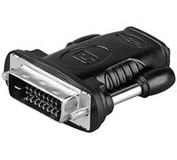 goobay Adaptateur HDMI/DVI-D, Nickelé, Femelle, Type A