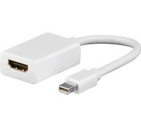 goobay Adaptateur Mini-DisplayPort vers HDMI DisplayPort 1.2/High Speed HDMI