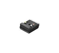 Goobay Adaptateur Passant SCART (21-Pin) 3 X RCA + S-Vidéo Noir