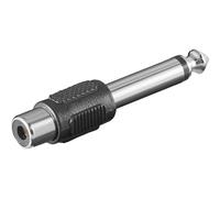 goobay Adaptateur RCA vers mono AUX 6,35 mm (en vrac)