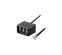 Goobay téléphone (analogique) Câble adaptateur [1x RJ11 mâle - 1x TAE NFN femelle] 0.20 m noir