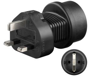Goobay Adaptateur secteur pour prises UK (Type G)