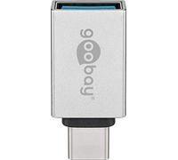 goobay Adaptateur USB-C vers USB A 3.0, Argent