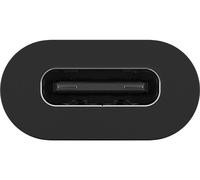 Adaptateur USB type C - GOOBAY - Femelle - Transfert de données - Alimentation - Noir