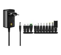 goobay "Alimentation universelle 3 - 12V, 27 Watt, Bloc d''alimentation"