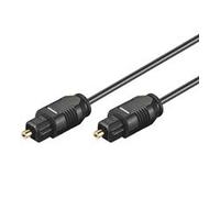 Goobay AVK 216-050 0.5m 2.2mm câble audio 0,5 m Toslink Noir