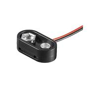 Goobay BH 9 V T connecteur de fils Noir - Connecteurs de fils (Noir, 1 pièce(s))