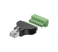 goobay Bloc de Terminaux 8 Broches, Prise RJ45 (8P8C) - 76736