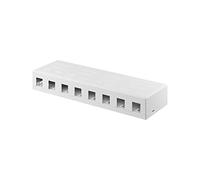 goobay Boîtier Vide Keystone, 8-Port