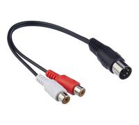 Goobay Câble Adaptateur DIN 5 pin / RCA 0.2 m