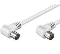 Goobay Câble antenne coaxial coudé - 1,50m