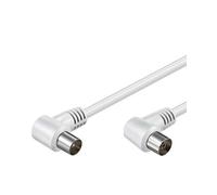 Goobay Câble antenne coaxial coudé - 5m