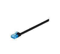 Goobay Câble CAT 6a PLAT U / UTP Cuivre 3 m Noir