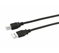 Goobay Câble de connexion USB 2.0 haute vitesse, 1,8 m, noir