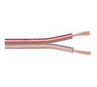 Goobay - Câble De Haut-parleur Transparent, Rouleau De 25 M, Section De 2 X 0,5 Mm², Cu. Longueur De Câble 25 M