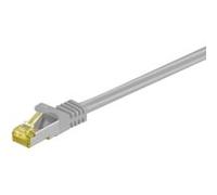goobay RJ-45 CAT7 3m câble de réseau Gris S/FTP (S-STP)