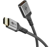 Goobay Câble de Rallonge HDMI¿ Ultra Haute Vitesse 8K/60 Hz