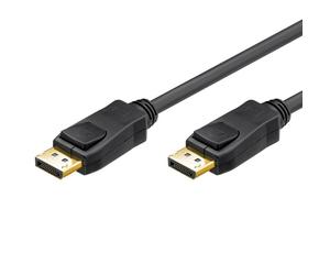 Goobay Câble DisplayPort 1.4 avec clips de verrouillage - 3 m