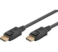 goobay Câble DisplayPort 2.x / 54Gbit/s, cuivre, ultra-haute résolution 8K, Câble DP pour jeux & Home Entertainment, UHBR10, 1m, 7475