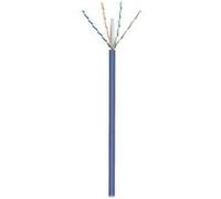 goobay - Câble en vrac - 50 m - UTP - CAT 6a - sans halogène, intérieur, solide - bleu G