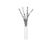 goobay Câble en vrac CAT 6 SFTP PiMF 100 m intérieur blanc