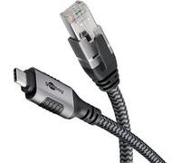 Goobay Câble Ethernet USB-C vers RJ45 70754 Cat6 1 Gbit/s 10 m