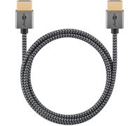 GOOBAY Câble HDMI 2.0 Ultra HD 4K 60Hz slim 0.50m - Plus series