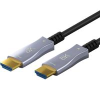 Goobay Câble HDMI 2.1 optique hybride - 100 m