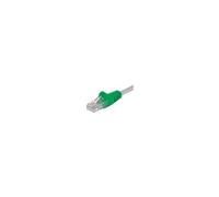 goobay - Câble inverseur - RJ-45 (M) pour RJ-45 (M) - 3 m - UTP - CAT 5e - moulé - vert gris