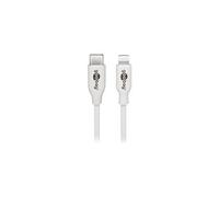 goobay - Câble Lightning - 24 pin USB-C mâle pour Lightning mâle - 2 m - blanc