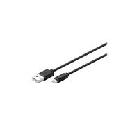 goobay - Câble Lightning - Lightning mâle pour USB mâle - 50 cm - noir