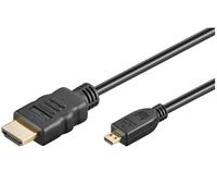 Goobay Câble Micro HDMI / HDMI High Speed Ethernet - 1,50m