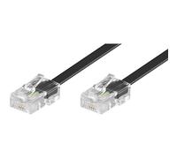 Goobay - Câble Modulaire Rnis, Conducteur En Aluminium Plaqué Cuivre (cca), Connecteur Rj45 (8p4c) Connecteur Rj45 (8p4c). Longueur De Câble 6 M