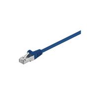 Goobay Câble Réseau CAT 5e F/UTP CCA 2 m Bleu
