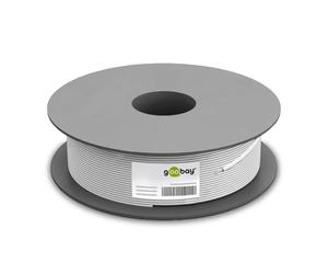 Goobay Câble réseau Cat6A S/FTP PiMF souple - 100m