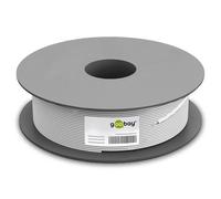 Câble Ethernet RJ45 - goobay - 100 m - SFTP - PiMF - CAT 6a - gris