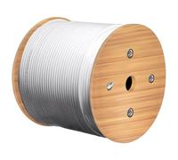 Goobay câble réseau catégorie 6a S/FTP (PiMF) 305 mètres (Gris)