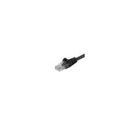 goobay - Câble réseau - RJ-45 (M) pour RJ-45 (M) - 2 m - UTP - CAT 6 - moulé, sans crochet - noir