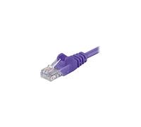 goobay - Câble réseau - RJ-45 (M) pour RJ-45 (M) - 2 m - UTP - CAT 6 - moulé, sans crochet - violet