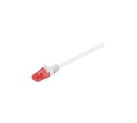 Câble réseau Cat6 WENTRONIC 95257 - 0.25m - 2xRJ-45 - Blanc