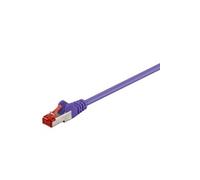 goobay - Câble réseau - RJ-45 (M) pour RJ-45 (M) - 3 m - SFTP, PiMF - CAT 6 - moulé - violet