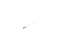 goobay - Câble réseau - RJ-45 (M) pour RJ-45 (M) - 30 m - paire torsadée écrantée (F/UTP) - CAT 5e - moulé - blanc