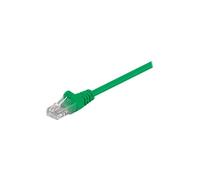 goobay - Câble réseau - RJ-45 (M) pour RJ-45 (M) - 7.5 m - UTP - CAT 5e - moulé - vert
