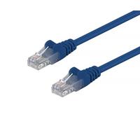 Goobay Câble réseau RJ45 cat. 5e U/UTP - Bleu / 1,5m