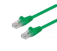 Goobay Câble réseau RJ45 cat. 5e U/UTP - Vert / 1,5m
