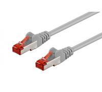 Goobay Câble réseau RJ45 Cat. 6 S/FTP Gris - 30 m