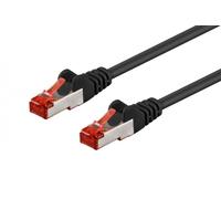 Goobay Câble réseau Cat. 6 S/FTP (PiMF) SSTP 15 m Noir